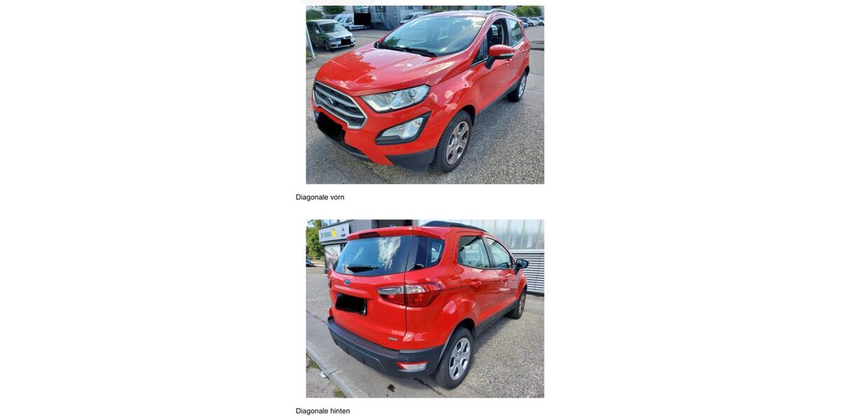 Ford EcoSport 43.333 km 12.500 &euro; Fellbach 70734