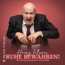 Heinz Klever 07.11.2026 Kammerspiele Treuenbrietzen