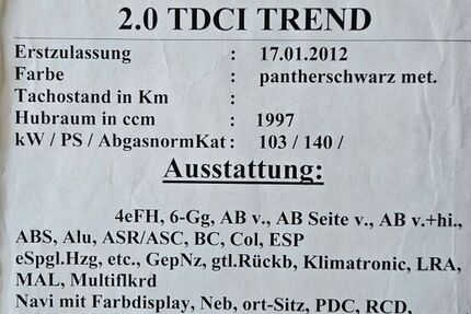 Ford Focus 306.500 km 3.000 &euro; Klein Nordende 25336