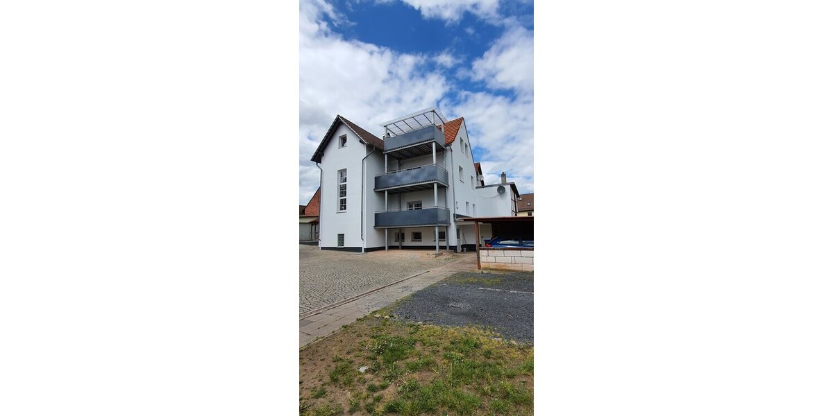 Heringen-Widdershausen, 2 ZKB im DG + Balkon - Dachgeschoßwohnung Heringen (Werra) Widdershausen | Angebot:26179802