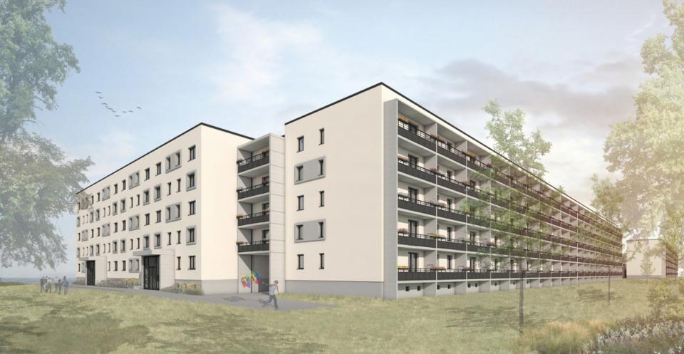 Etagenwohnung Jacobsdorf - 3 Zimmer, 67 m&sup2;, 400&euro; | Angebot:25413085