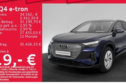 Audi Q4 e-tron 41.300 km 34.562 &euro; München 80935