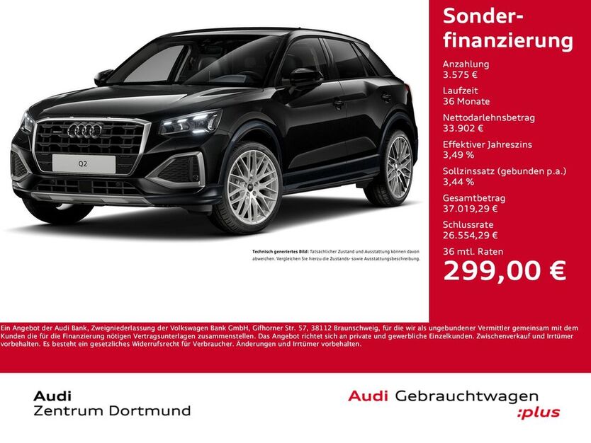 Audi Q2 3.425 km 37.477 € Dortmund 44143