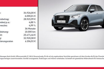 Audi Q2 7.940 km 34.926 € Nordhausen 99734