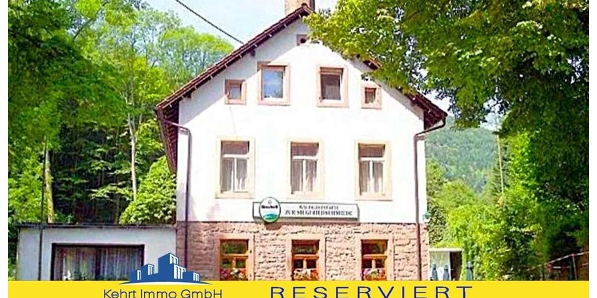Waldgaststätte Siegfriedschmiede – Ein traditionsreiches Schmuckstück im Edenkobener Tal. - Gewerbeobjekt Edenkoben | Angebot:27159274