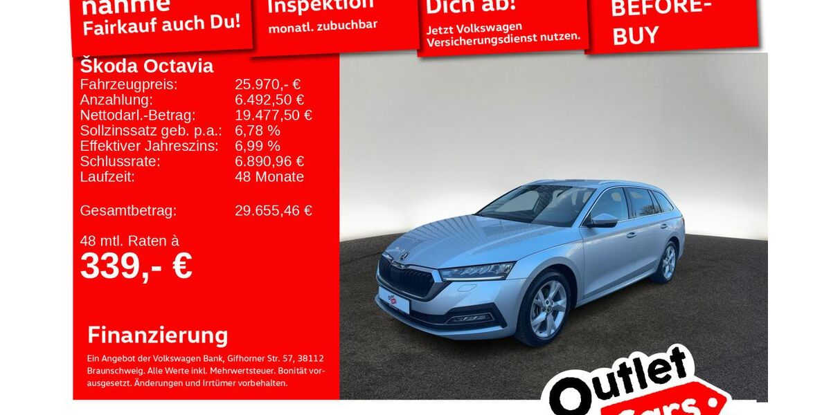 Skoda Octavia 72.577 km 25.970 &euro; Senden 89250