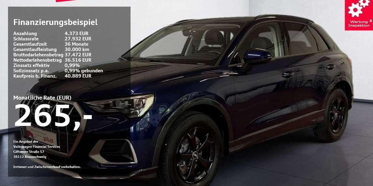 Audi Q3 9.067 km 40.889 &euro; Osterode 37520