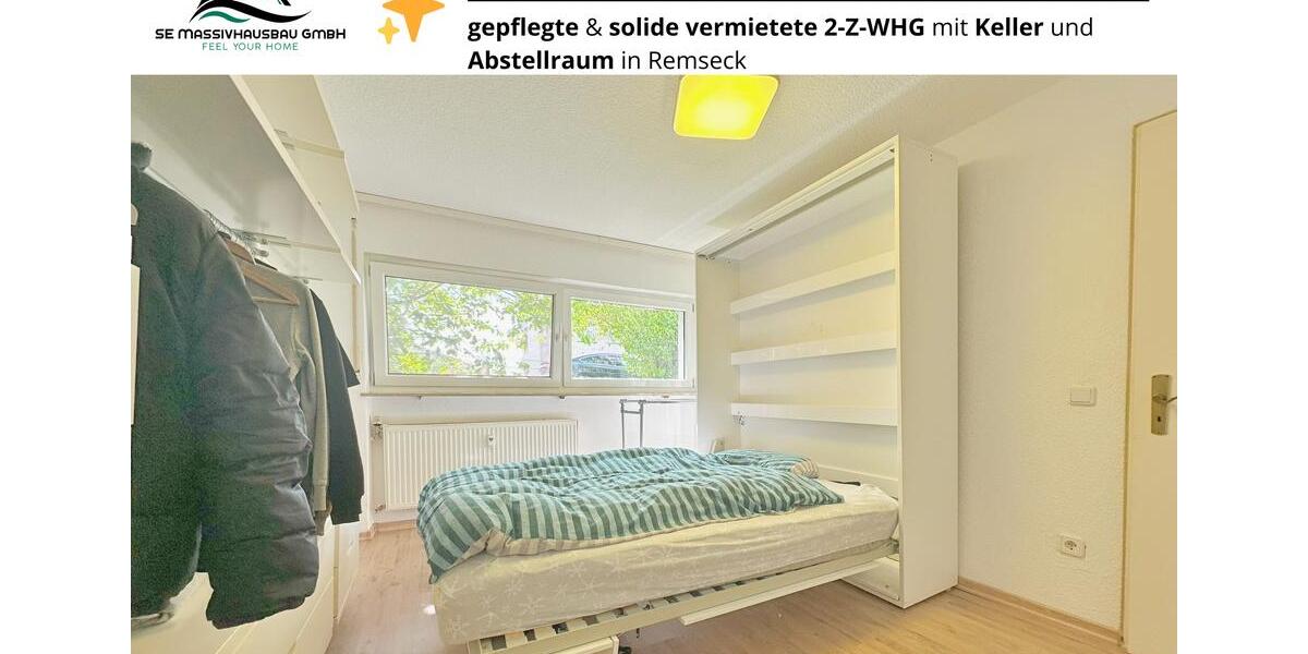 Kapitalanlager aufgepasst – 2-Zimmer-Wohnung in Remseck am Neckar 2 zimmer
