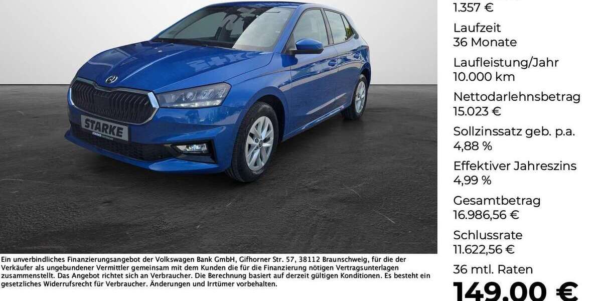Skoda Fabia 18.400 km 16.380 &euro; Wallenhorst 49134