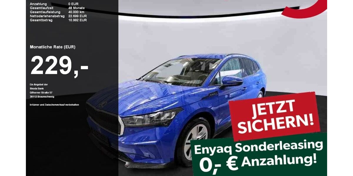 Skoda Enyaq 36.390 km 21.940 &euro; Wackersdorf 92442
