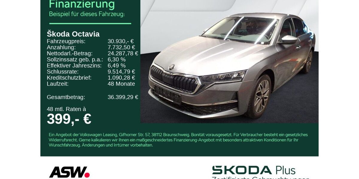 Skoda Octavia 31.200 km 30.930 &euro; Heilbronn 74076