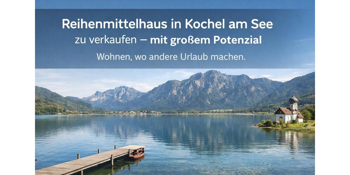 Reihenmittelhaus in Kochel am See zu verkaufen - von Privat 5 zimmer