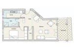 Erdgeschoßwohnung Leipzig Südost - 2 Zimmer, 64 m&sup2;, 185.000&euro; | Angebot:27253445