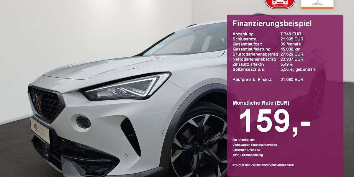 Cupra Formentor 21.800 km 31.680 &euro; Albbruck 79774