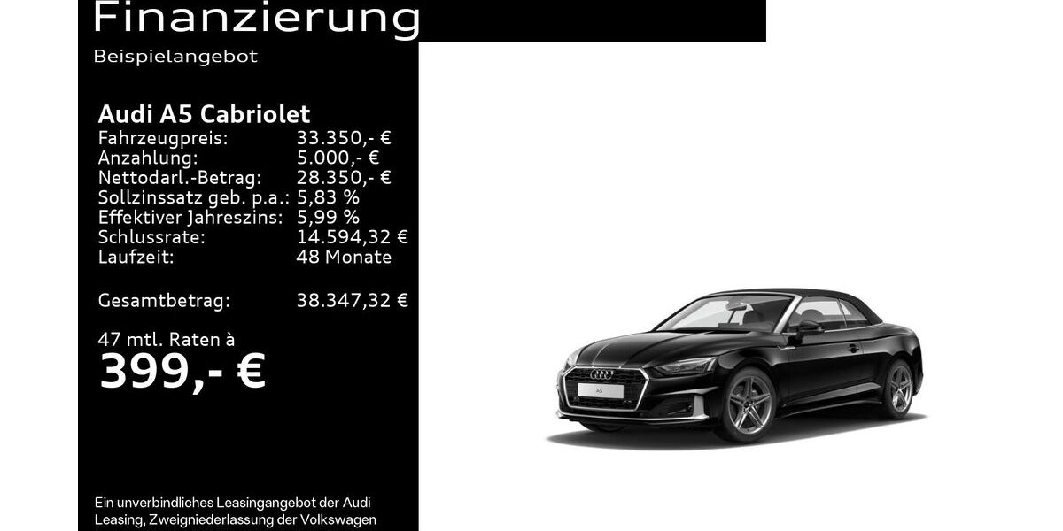 Audi A5 86.600 km 33.350 &euro; Bad Hersfeld 36251