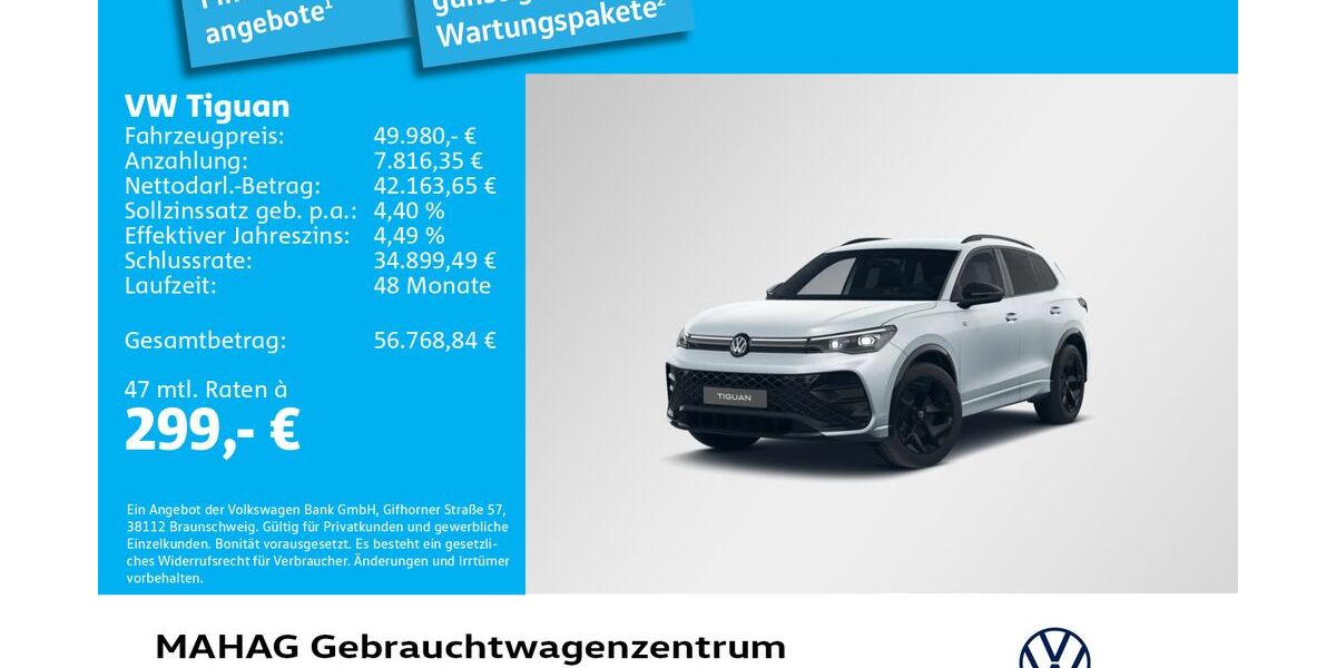 VW Tiguan 2.779 km 46.783 &euro; München 80935