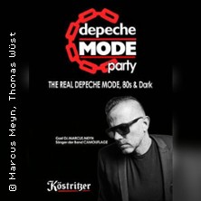 Depeche Mode Party mit DJ Tom und Gast DJ Marcus Meyn 05.12.2026 Historisches Maschinenhaus Köstritzer Schwarzbierbrauerei