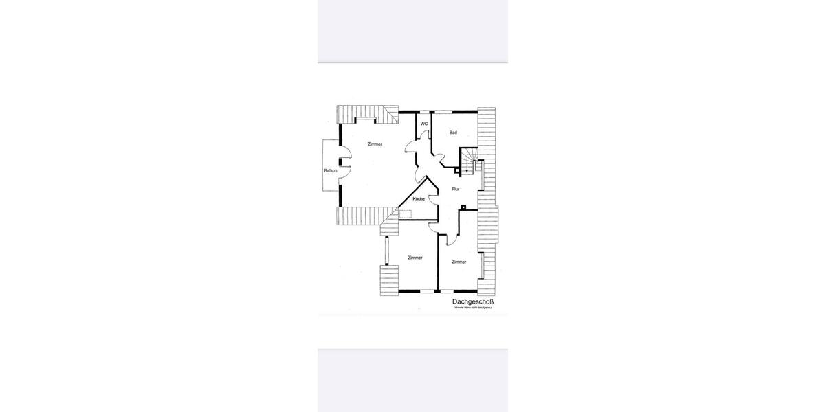 Dachgeschoßwohnung Langen (Hessen) - 3 Zimmer, 110 m&sup2;, 1.530&euro; | Angebot:25570232