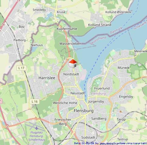 Einfamilienhaus Flensburg Altstadt - 2.5 Zimmer, 196 m&sup2;, 1.500&euro; | Angebot:26089471