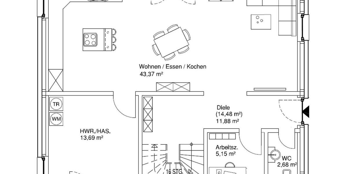 Einfamilienhaus Edemissen - 6 Zimmer, 155 m&sup2;, 499.000&euro; | Angebot:26854755