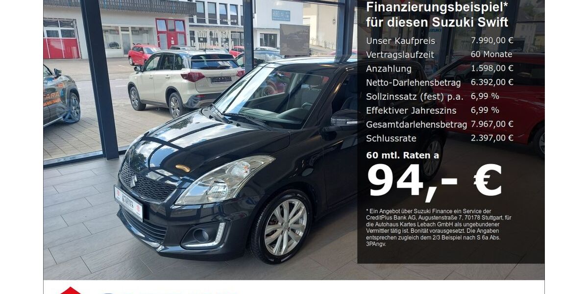 Suzuki Swift 75.953 km 7.990 &euro; Lebach 66822