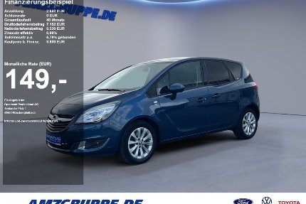 Opel Meriva 93.939 km 8.890 &euro; Stollberg 09366