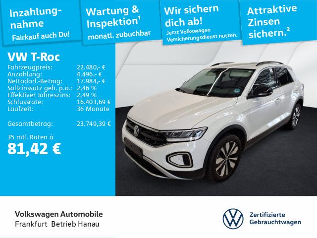 VW T-Roc 20.265 km 22.480 € Hanau 63452