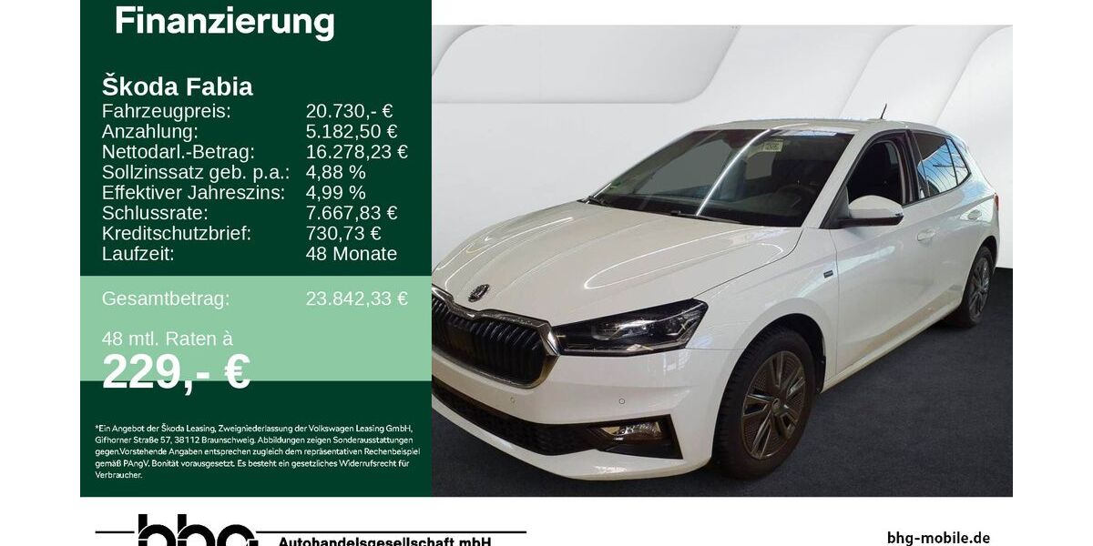 Skoda Fabia 29.255 km 20.730 &euro; Lörrach 79540