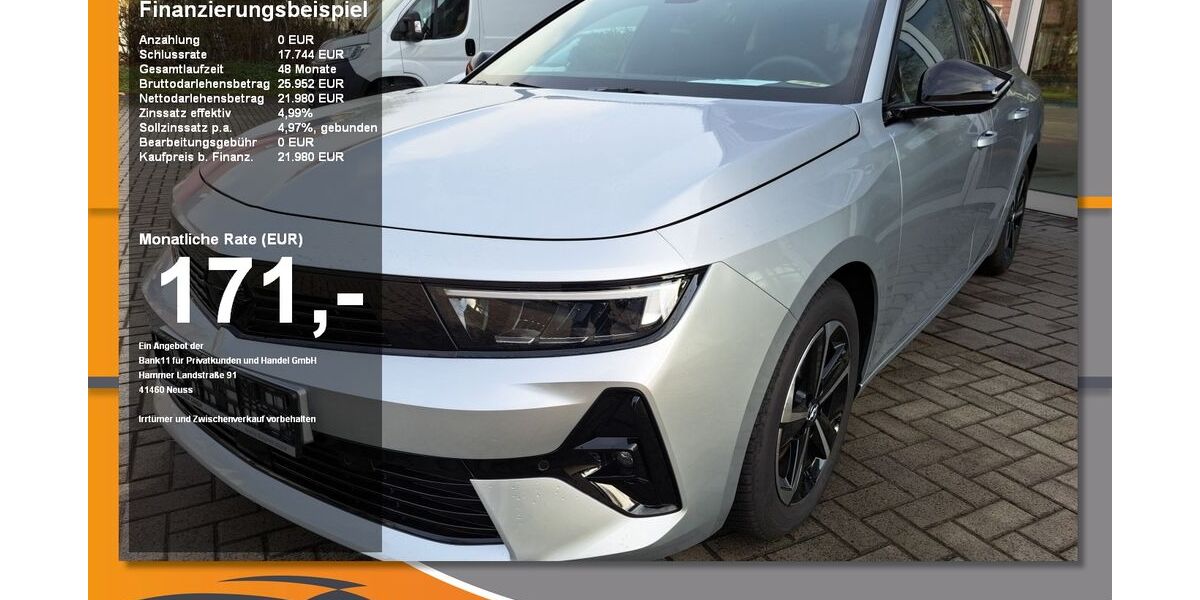 Opel Astra 13.785 km 21.980 &euro; Sonneberg 96515