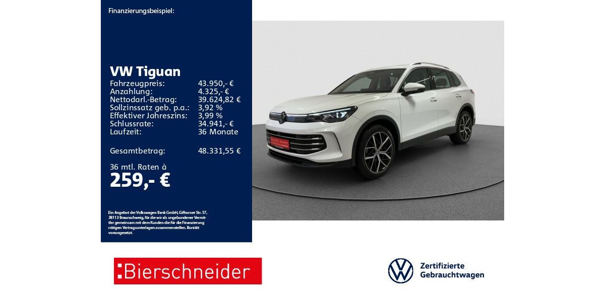 VW Tiguan 27.401 km 43.950 &euro; Aalen 73431