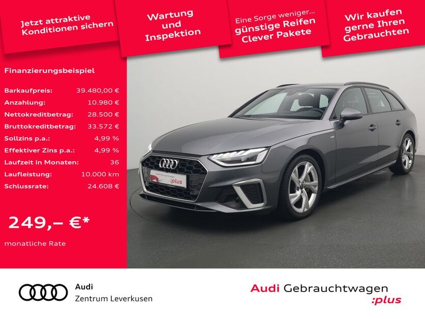 Audi A4 16.973 km 39.480 € Leverkusen 51373