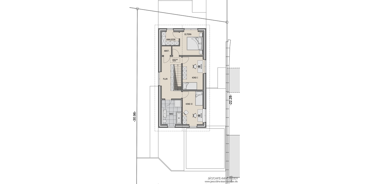 JÄSCHKE - Idyllisches Grundstück in zweiter Reihe in Aachen-Brand mit unverbaubarem Blick ins Grüne - Grundstück Aachen Aachen-Mitte | Angebot:26251859
