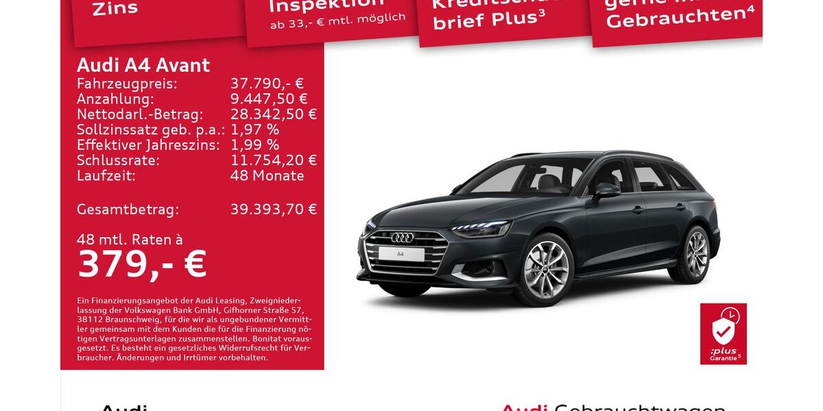 Audi A4 23.396 km 37.790 &euro; Dresden 01169