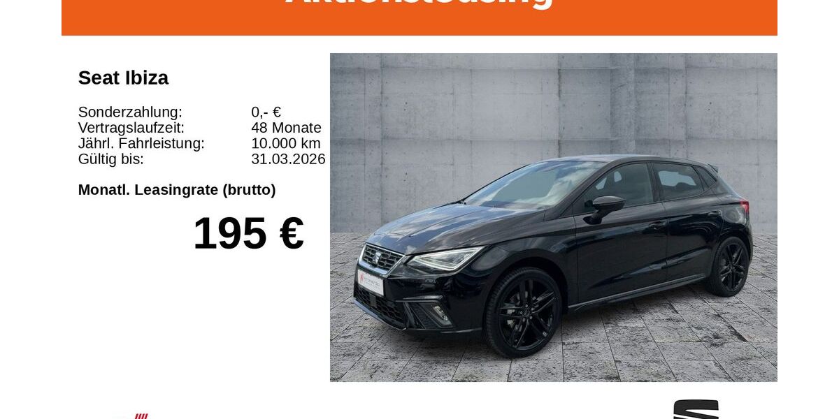 Seat Ibiza 1.801 km 22.490 &euro; Bayreuth 95448