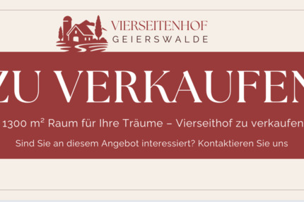 Vierseitenhof nahe Geierswalder See – 1.300 m² – Dorfkern zimmer