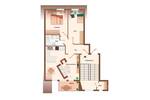 Günstige und DG 3-Zimmer mit Wanne, Abstellraum, Balkon und Laminat in guter Lage!