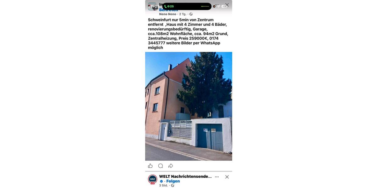 Einfamilienhaus Schweinfurt Haardt - 4 Zimmer, 108 m&sup2;, 239.000&euro; | Angebot:26897788