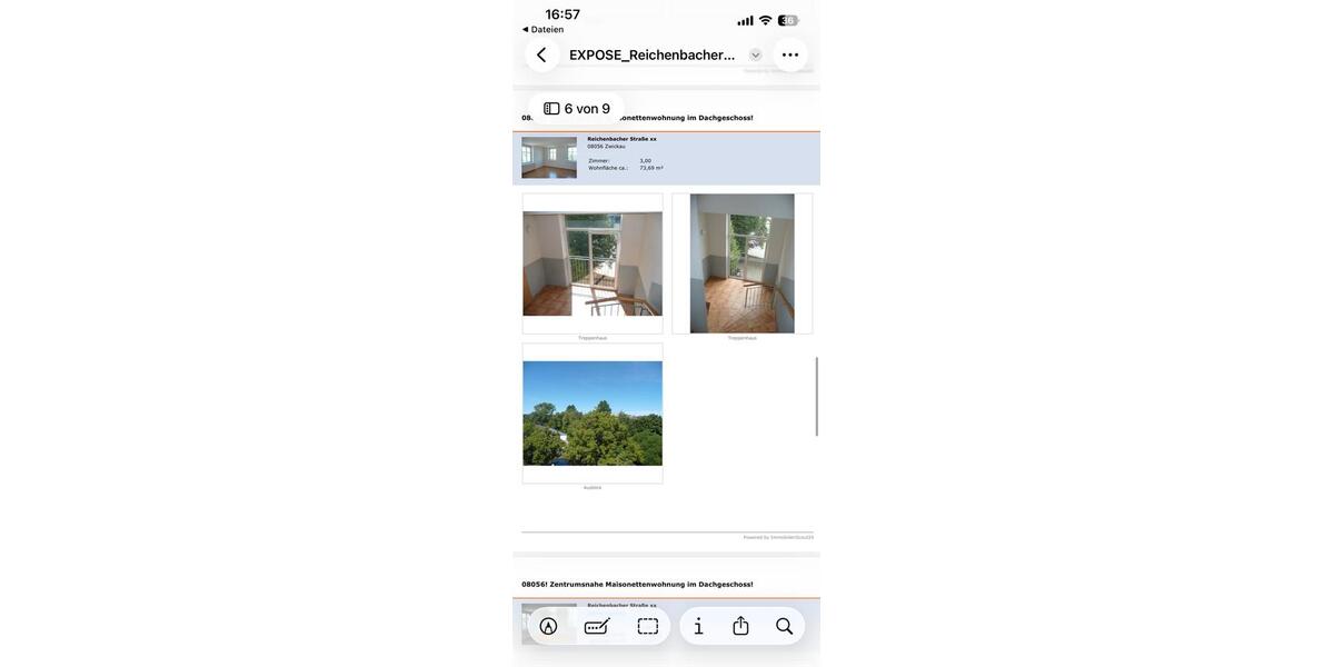 Maisonettenwohnung Zwickau - 3 Zimmer, 74 m&sup2;, 65.000&euro; | Angebot:27264894