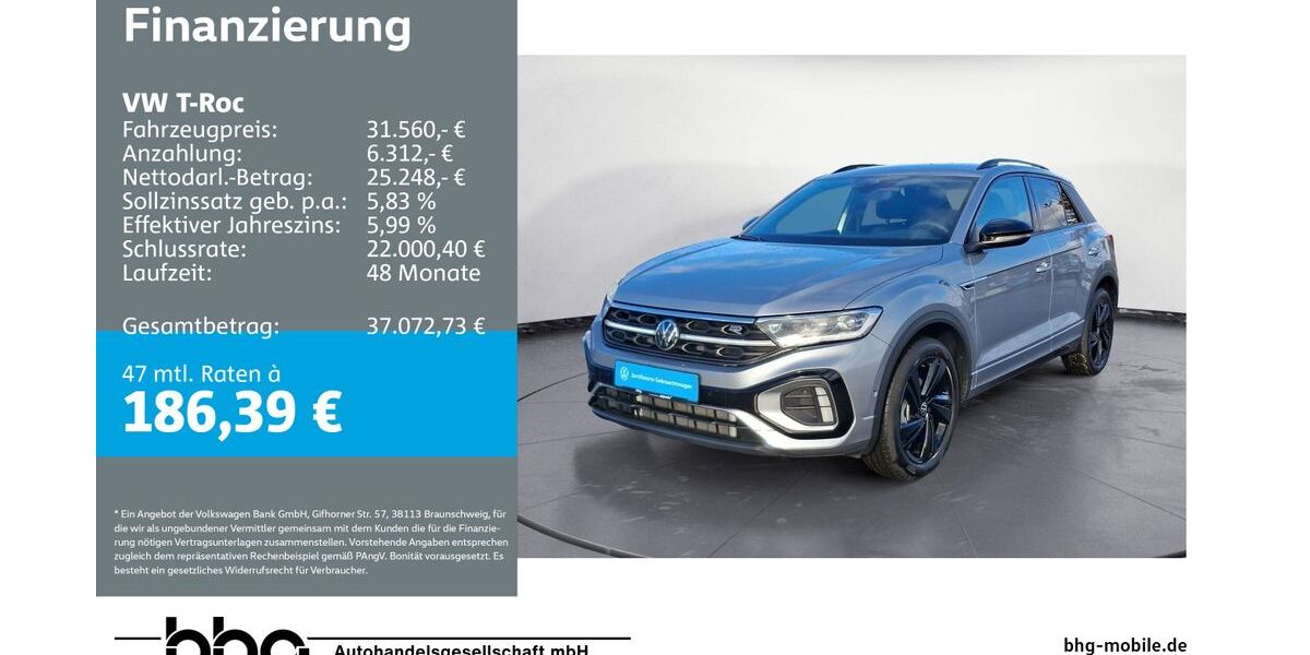 VW T-Roc 6.770 km 31.560 &euro; Rottweil 78628