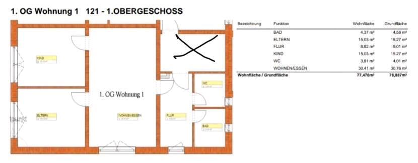3 Zimmer Wohnung in WÜRZBERG 3 zimmer