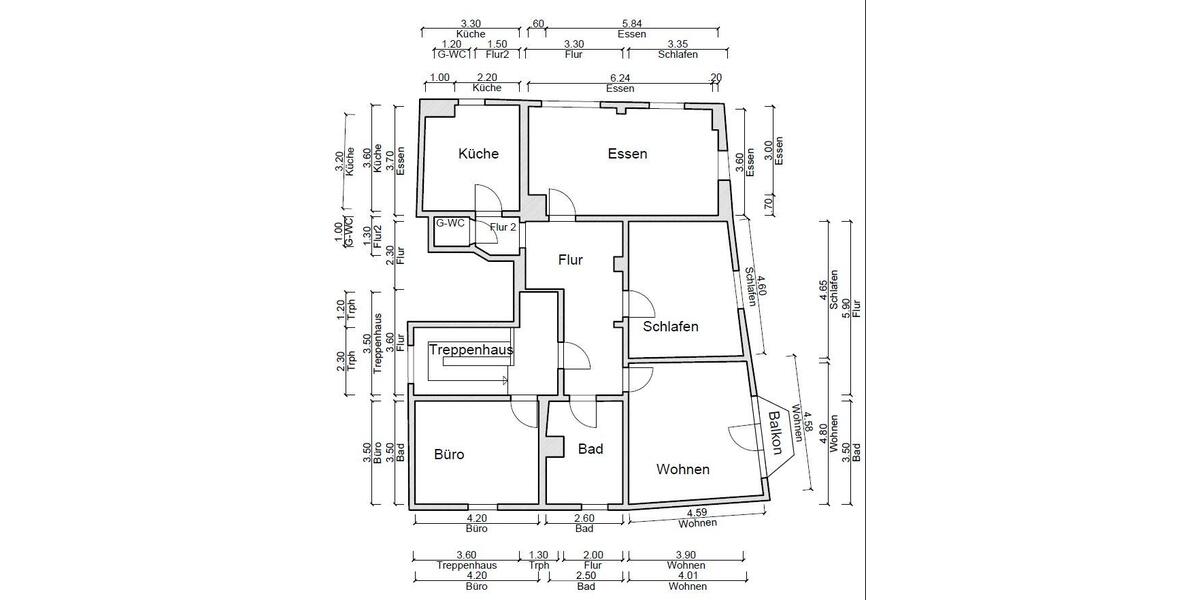 Etagenwohnung Tuttlingen - 4 Zimmer, 114 m&sup2;, 220.000&euro; | Angebot:26738752