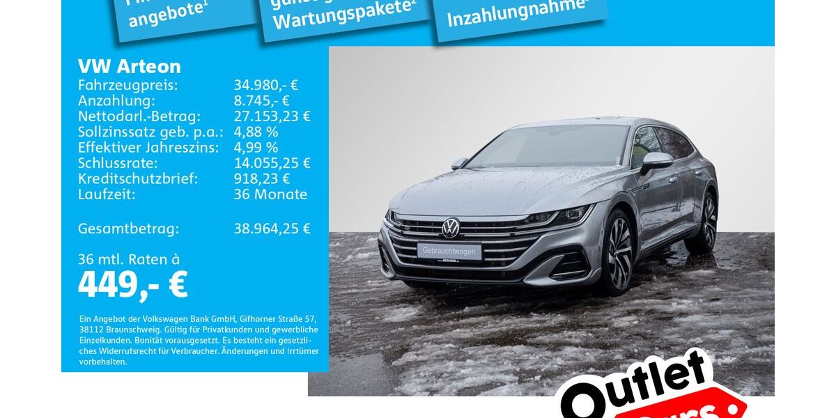VW Arteon 22.662 km 34.980 &euro; Dachau 85221