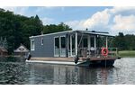 Ein Zuhause, auf dem Wasser oder im Hafen, exklusives Hausboot Neubau 2023 - Ferienhaus Jabel b Waren | Angebot:27142509