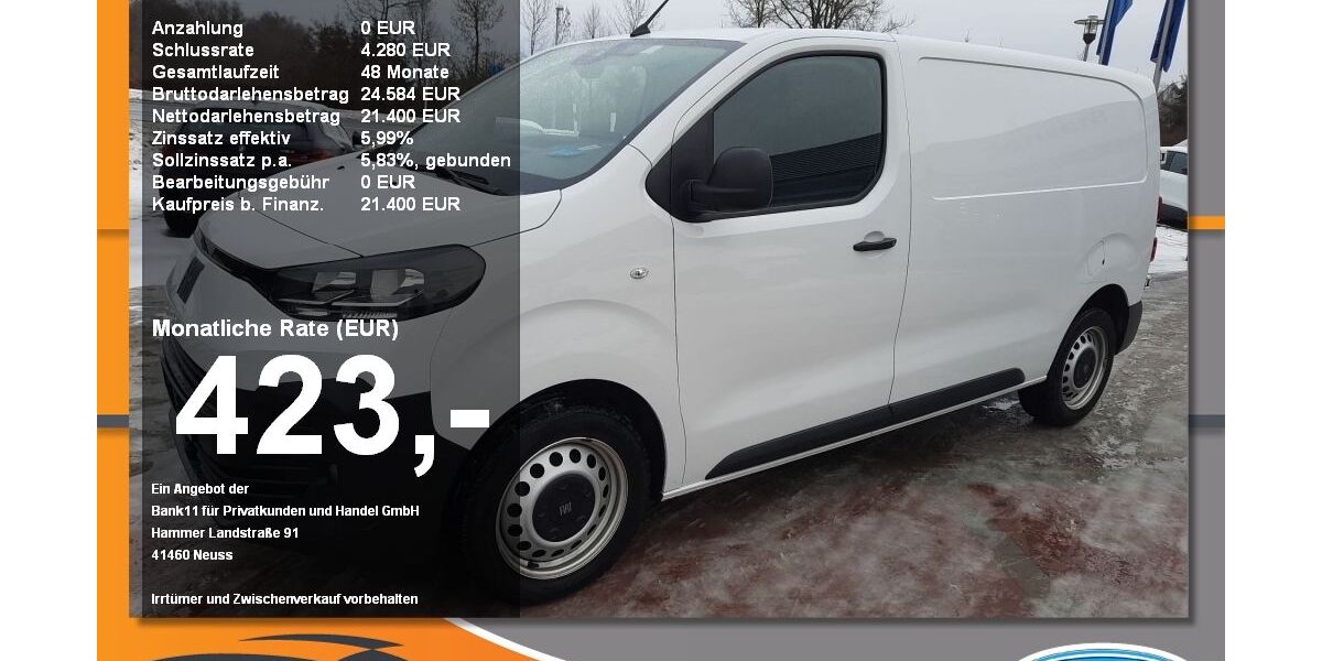 Fiat Scudo 16.120 km 21.980 &euro; Neustadt / Donau 93333