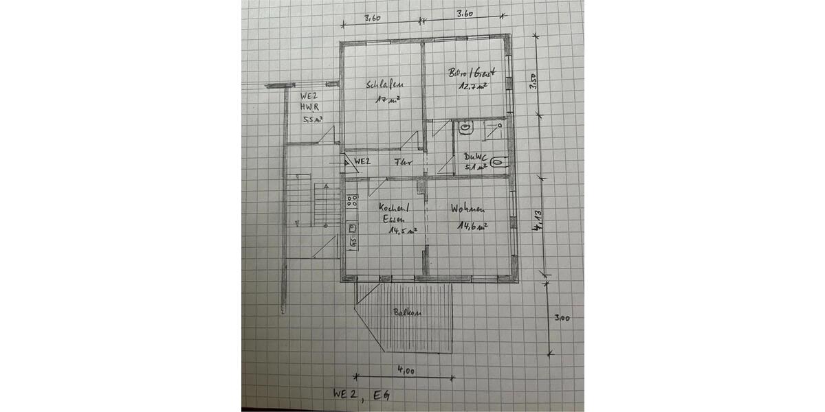 Hochparterre Westerrönfeld - 3 Zimmer, 80 m&sup2;, 1.380&euro; | Angebot:26314365