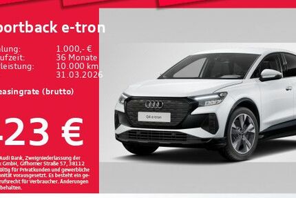 Audi Q4 e-tron 8.996 km 45.729 &euro; Eching 85386