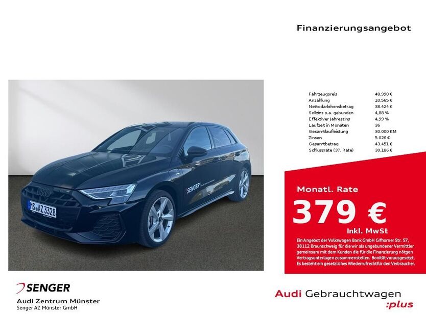 Audi A3 2.000 km 48.990 € Münster 48153