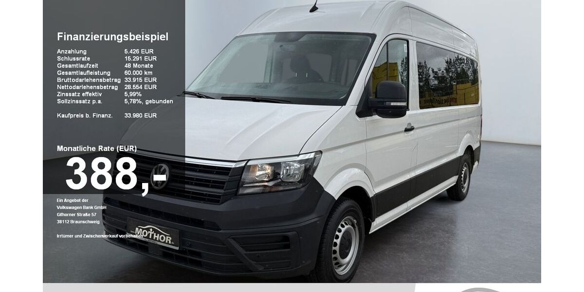 VW Crafter 134.023 km 32.589 &euro; Brandenburg 14770