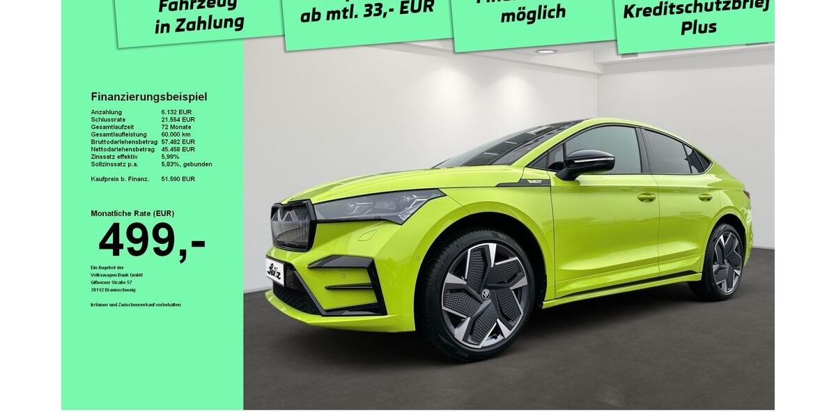 Skoda Enyaq 8.971 km 50.290 &euro; Immenstadt 87509