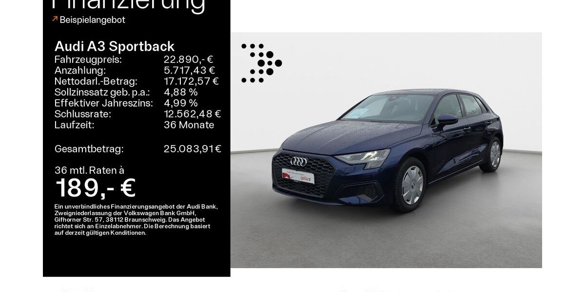 Audi A3 75.163 km 22.890 &euro; Oberursel 61440